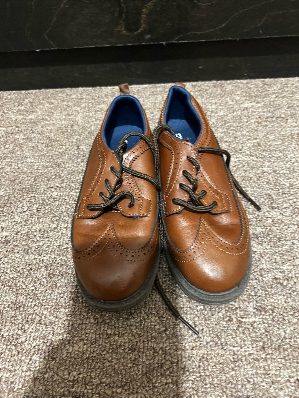 Carter's Brown Wingtip Dress Shoes for Kids